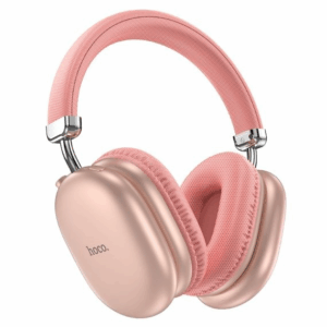 Hoco W35MAX Pink – Căști Wireless cu Autonomie Mare, Bluetooth 5.3, Over-Ear, Air Triumph
