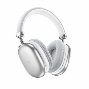 Căști cu Autonomie Mare Wireless Bluetooth,  Hoco W35MAX – ,  5.3, 200h Standby, Over-Ear - Silver