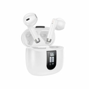 Hoco EW36 - Casti Wireless, Ear Buds, Bluetooth 5.3, 150h StandBy, 400mAh, Melody, Alb engros